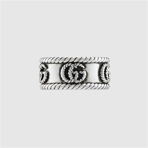 gucci doppia g tatuaggio|Anello Doppia G in argento sterling 925 .